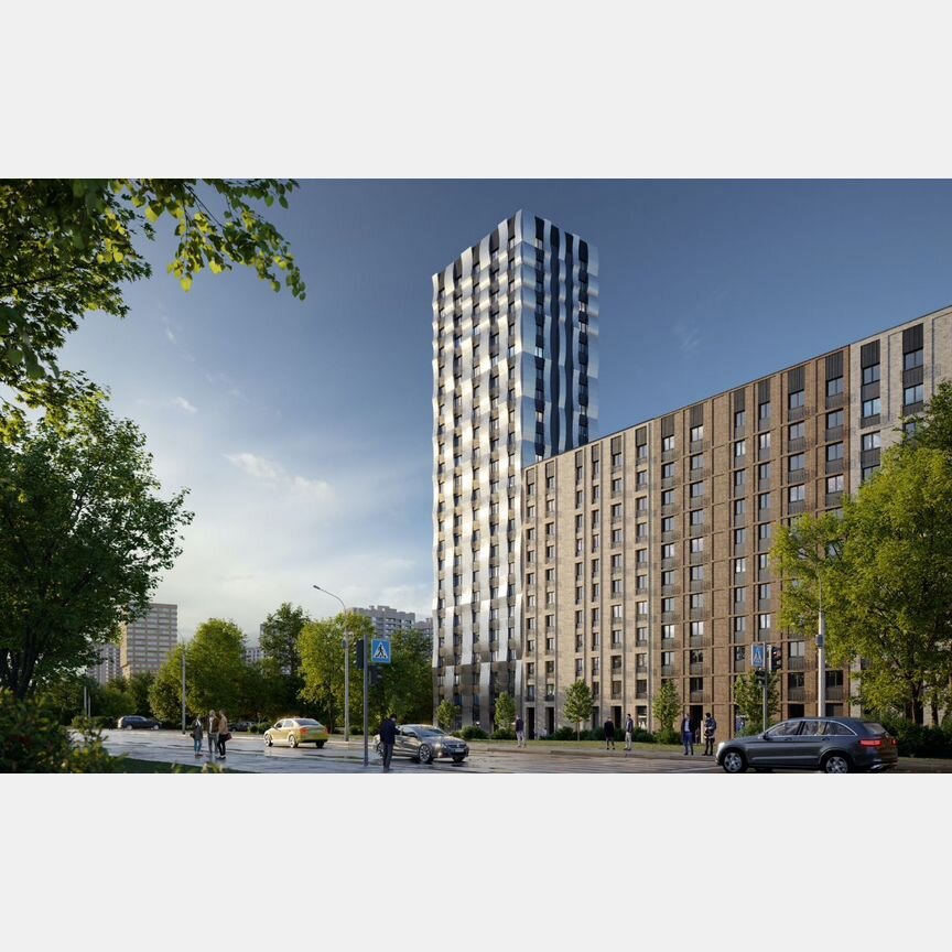 1-к. квартира, 40,4 м², 11/23 эт.