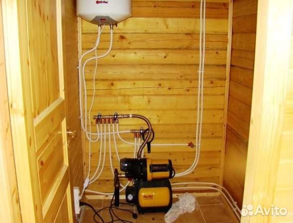 Бурение скважин в помещении и на улице