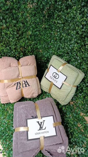 Комплект полотенец микрофибра