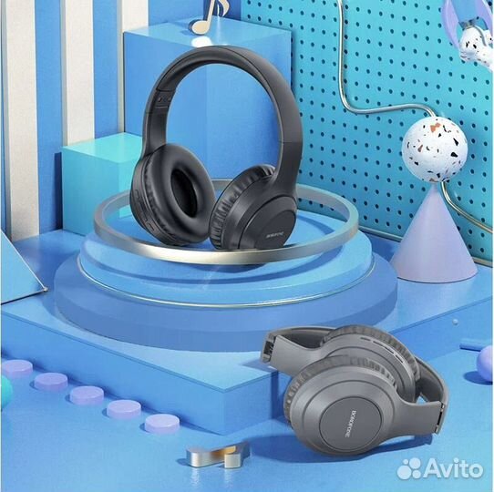 Новые беспроводные наушники Borofone BO20, черные