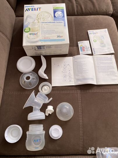Молокоотсос avent ручной