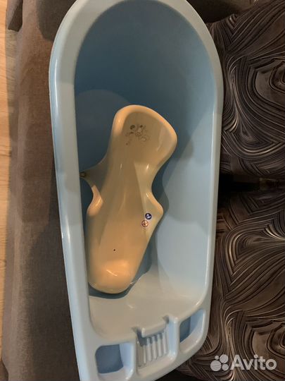 Детская ванночка с горкой
