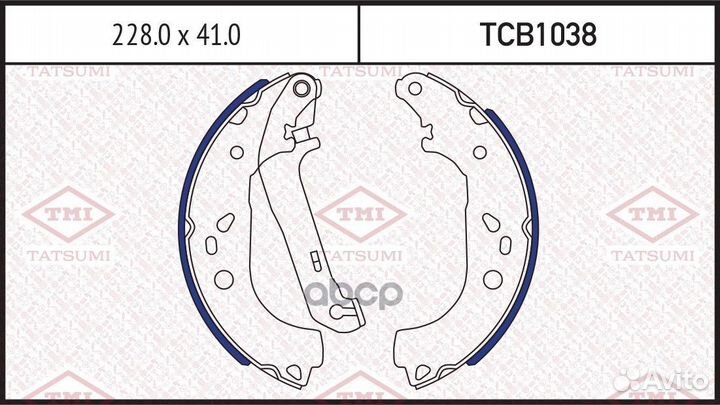 Колодки тормозные ford focus 2 04- 1.4/1.6/1.6D