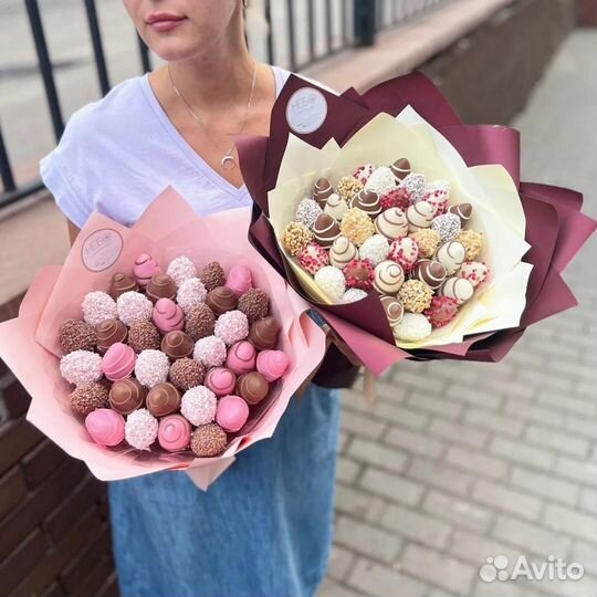 Букеты из клубники в шоколаде с доставкой