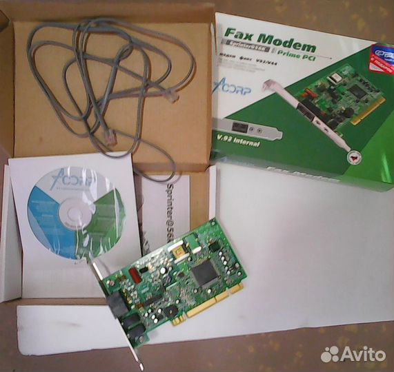 Факс-модем Acorp Sprinter56 k Prime PCI