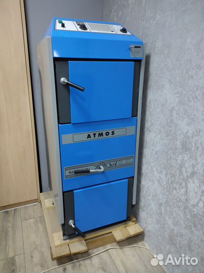 Котел отопления пиролизный Atmos C 20 S (C 25 ST)