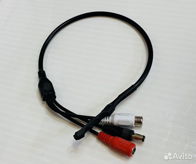 Миниатюрный активный микрофон для видеонаблюдения