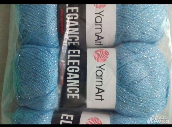 Пряжа.Хлопок с люриксом