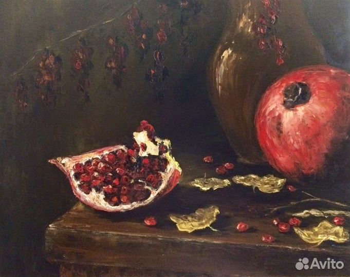 Картины маслом, натюрморты с фруктами