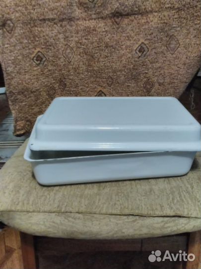 Контейнер металлический для продуктов бу