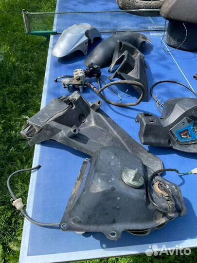 Запчасти от скутера irbis grace 150