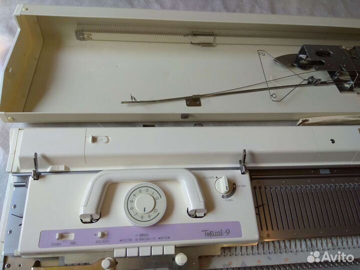 Двухфонтурная вязальная машина brother kh 270/260