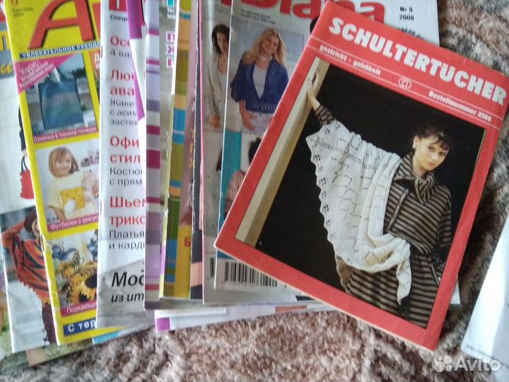 Журналы по шитью и вязанию