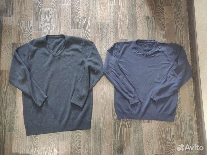 Рубашки жилеты свитер одним лотом