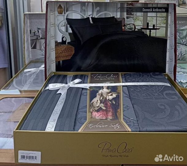 Белье постельное Сатин хлопок Турция