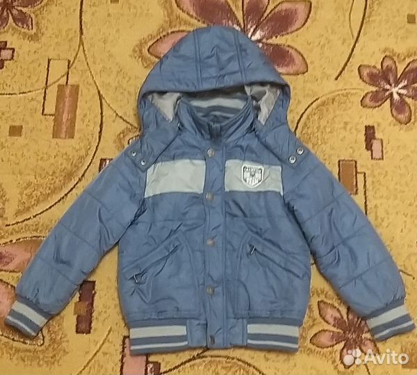 Куртки демисезонные для мальчика 116 и 122 см