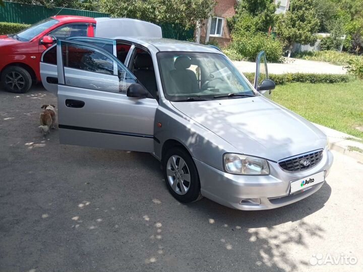 Hyundai Accent 1.5 МТ, 2006, 313 000 км