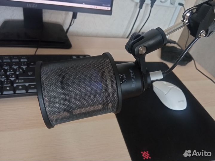 USB Микрофон Fifine K670 + Запись звука