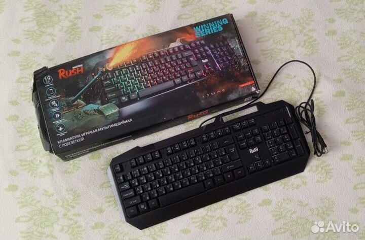 Клавиатура, мышь и коврики