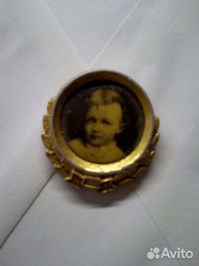 Значок СССР с лениным