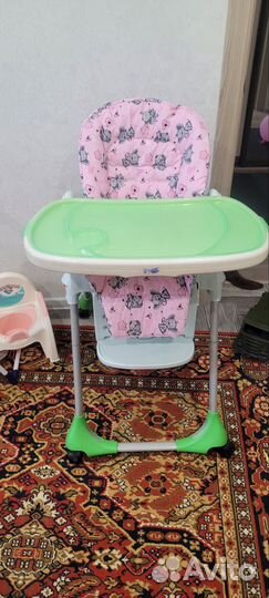 Стульчик для кормления Chicco Polly 2 в 1