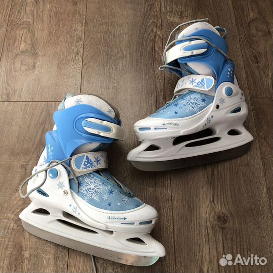 Коньки раздвижные ледовые caprice 34,35,36,37