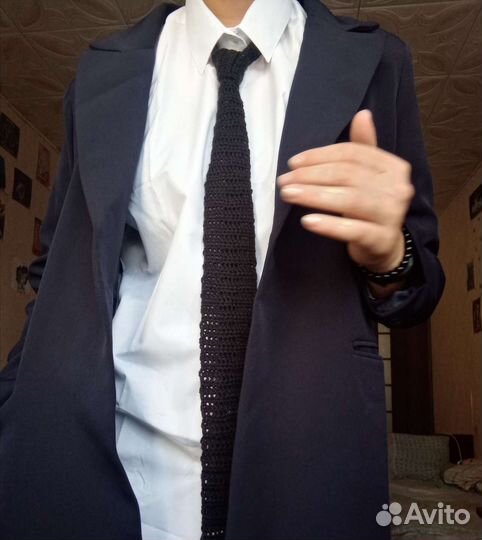 Гастук вязаный