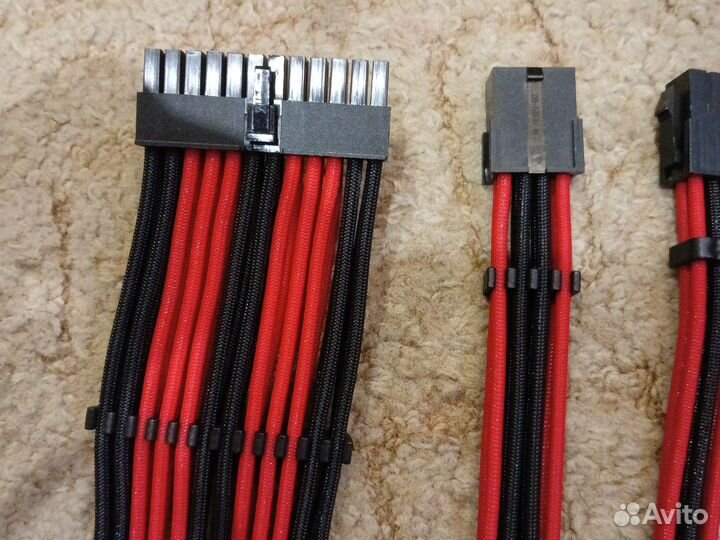 Кастомные удлинители проводов блока питания