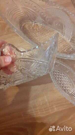 Посуда СССР хрусталь