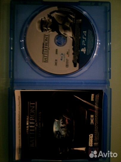 Игра, диск Playstation4, Star Wars Battlefront