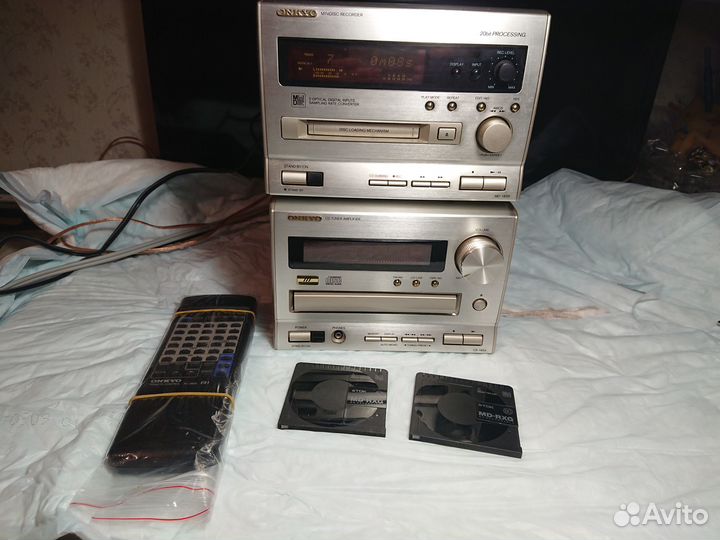 Onkyo система из 2 блоков made in japan