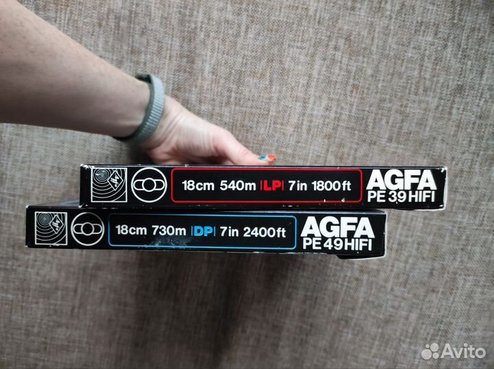 Магнитная лента agfa и BASF