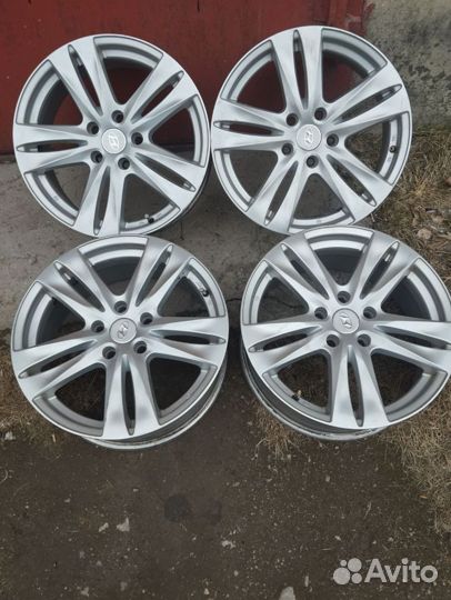 Литые диски r17 5x114 3 на hyundai