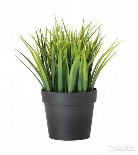 Растения фейка искусственные IKEA и кашпо