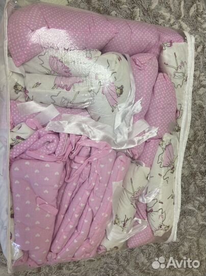 Бортики в детскую кроватку