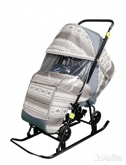 Санки коляска galaxy