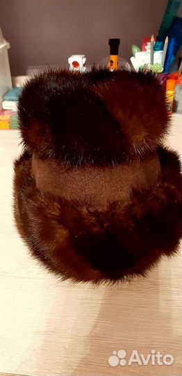 Шапка норковая женская