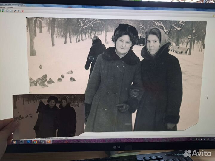 Оцифровка и ретушь бумажных фото