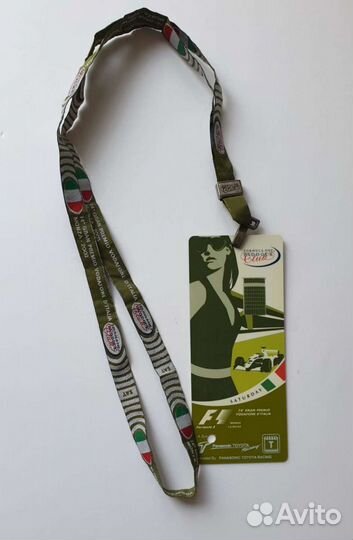 Бейдж F1 Formula 1 2003 Monza Italy