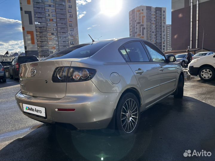 Mazda 3 1.6 МТ, 2008, 279 200 км
