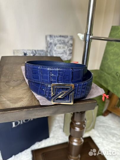 Ремень мужской Zilli кожа