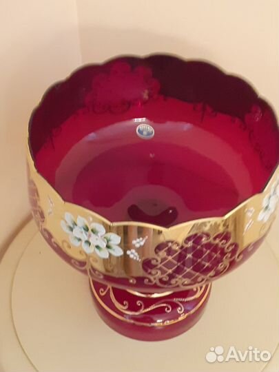 Вазы богемия