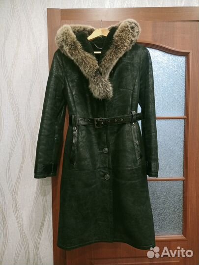 Дублёнка натуральная женская 44 размер