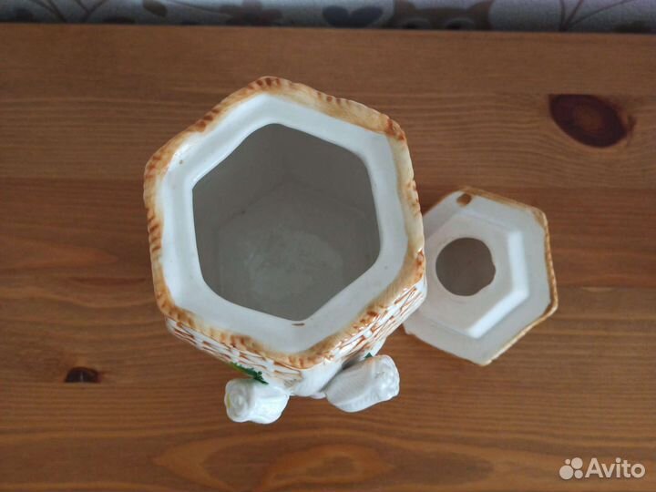 Сахарница керамическая