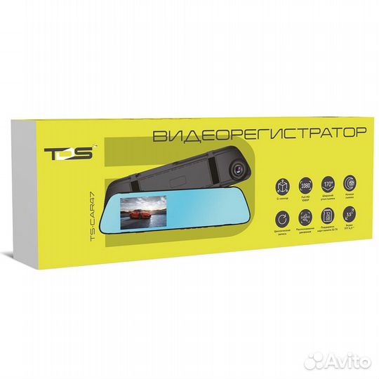 Видеорегистратор зеркало TDS