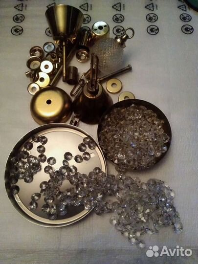 Хрусталь для люстры - Чехословакия