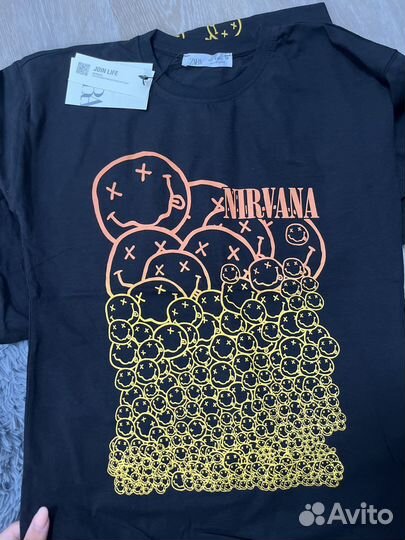 Футболка nirvana детская