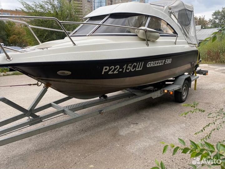 Grizzly hard top +suzuki 140 + трейлер лав 7801