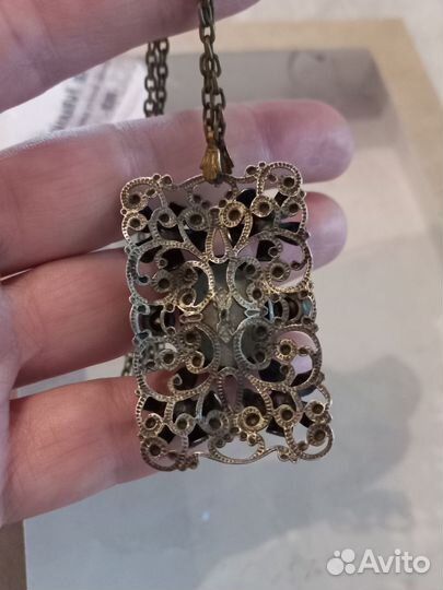 Кулон чехоослования, 2 броши, перстень