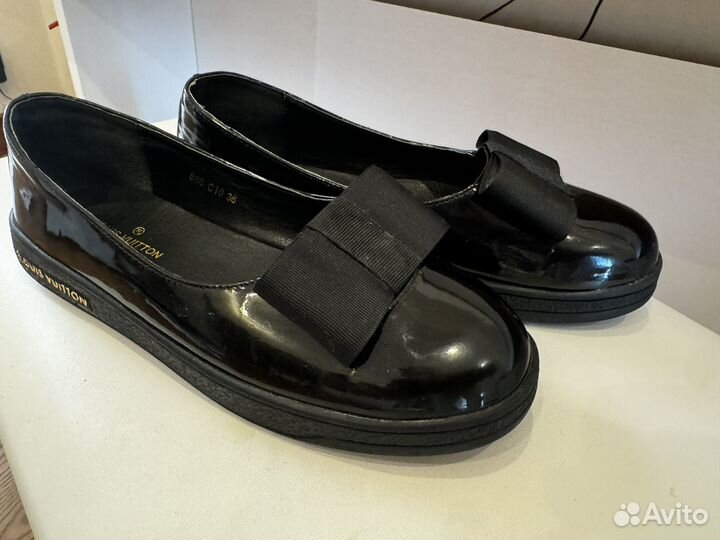 Балетки лофыеры Louis vuitton